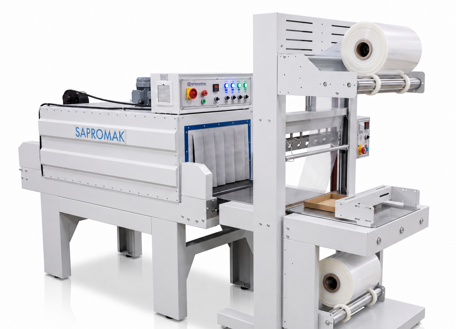 Yarı Otomatik PE Shrink Ambalaj Makinesi